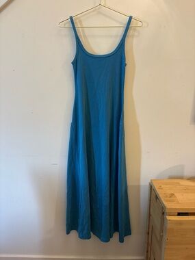 Old Navy Teal Scoop-Neck Maxi Dress